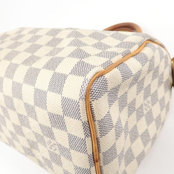 Speedy 25 Damier Azur Satchel Bag - Picture 9 of 12